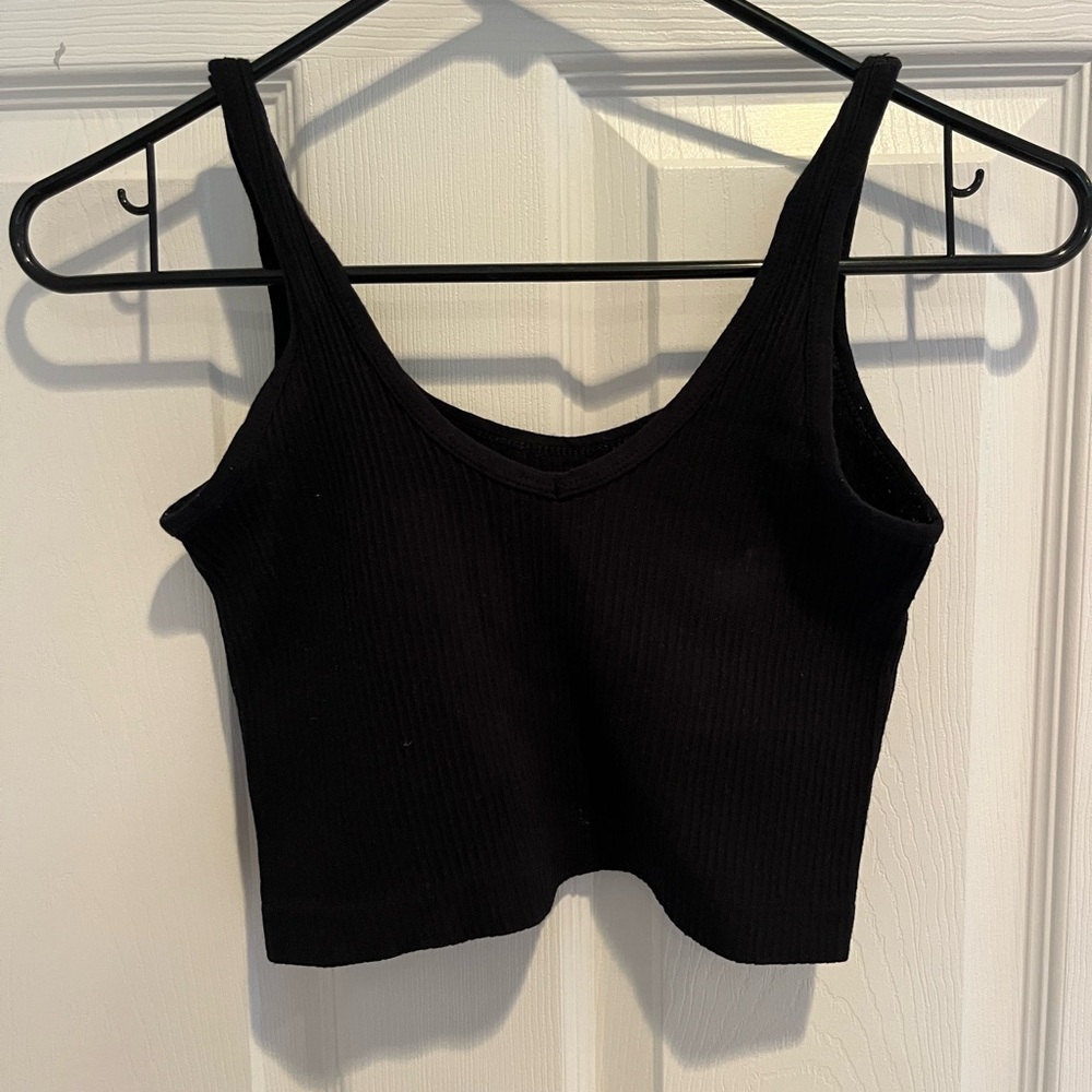 Urban Outfitters Black Seamless Top